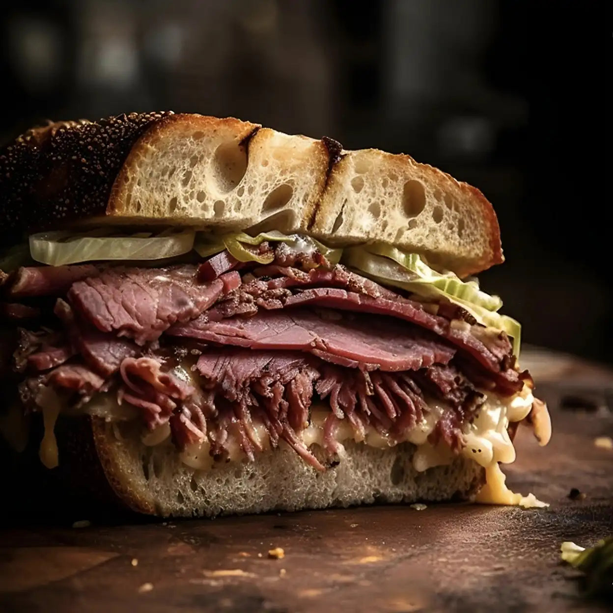 Sandwich de Pastrami